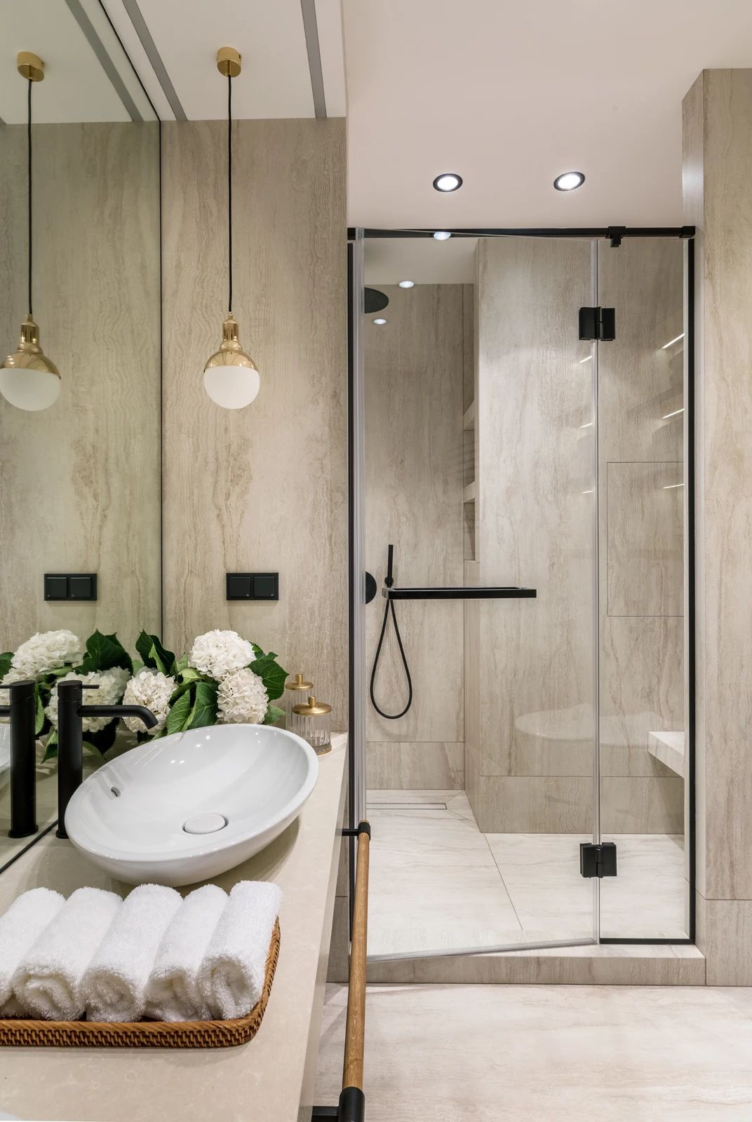 76㎡三人住传统雅致空间设计丨Anastasia Rykova 和 Anna Denisova-24