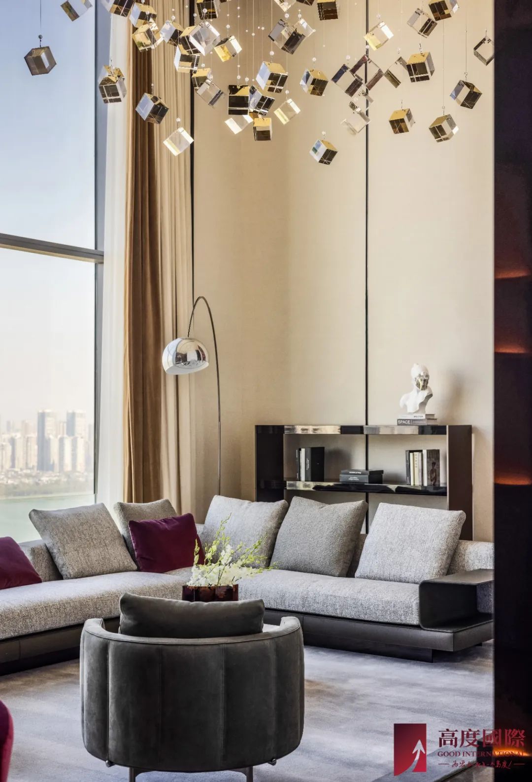 意式现代家居丨中国武汉丨高度国际装饰设计集团武汉公司-26