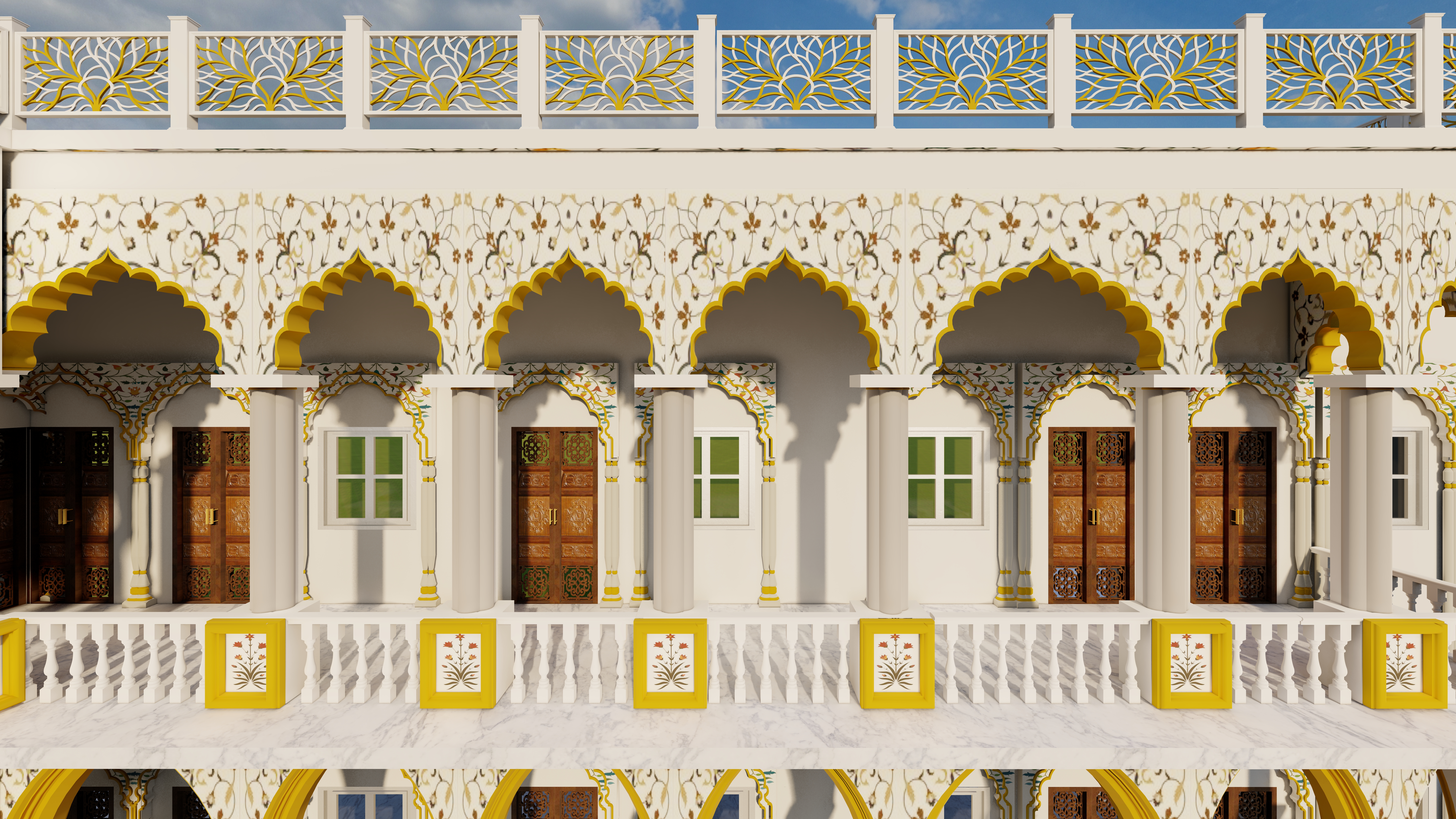 Gurdwara Punja Sahib 室内提升丨巴基斯坦-5