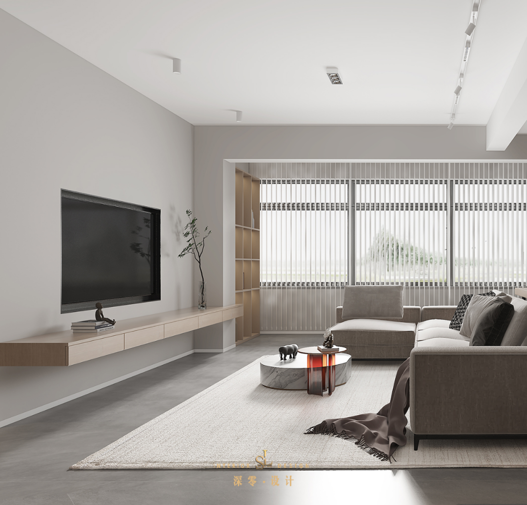 望江台新年轻主义高级灰婚房设计丨中国合肥丨深零设计-9