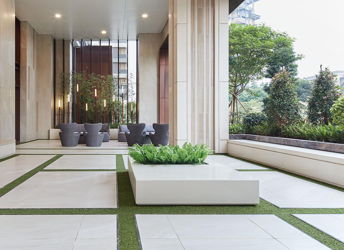 都会“呼吸”大堂的重塑丨中国中山丨P A L DESIGN GROUP-54