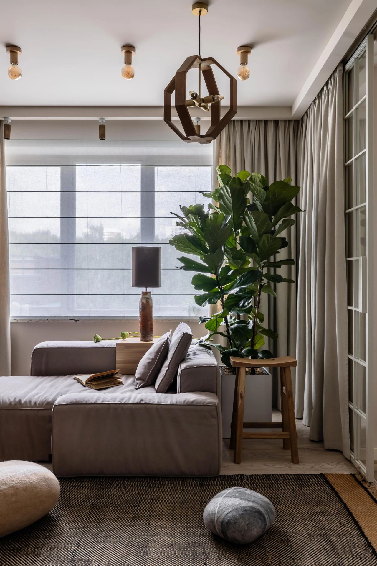 95㎡时尚舒适室内设计丨Alexander Zhuravlev-3