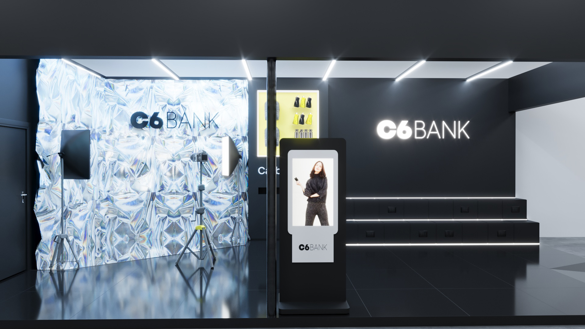 C6 Bank 银行展位设计丨巴西圣保罗-11