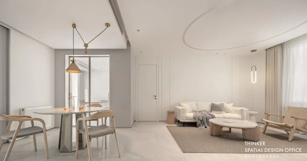 国博新城禅意之家 | 原木留白,三代同堂的宁静空间-29