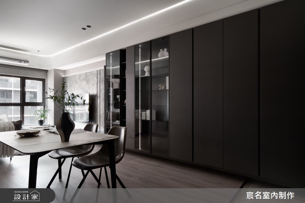 宸名·25·现代风·20坪设计案例丨宸名室内制作-12