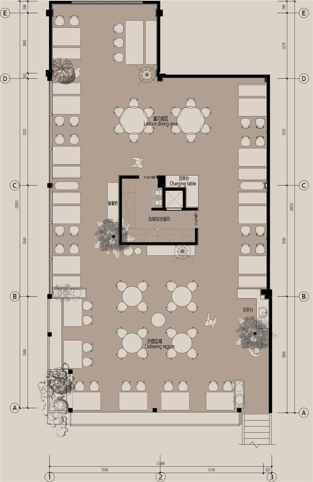 椿楣粉档丨中国西双版纳丨FUNS方糖空间设计顾问-83