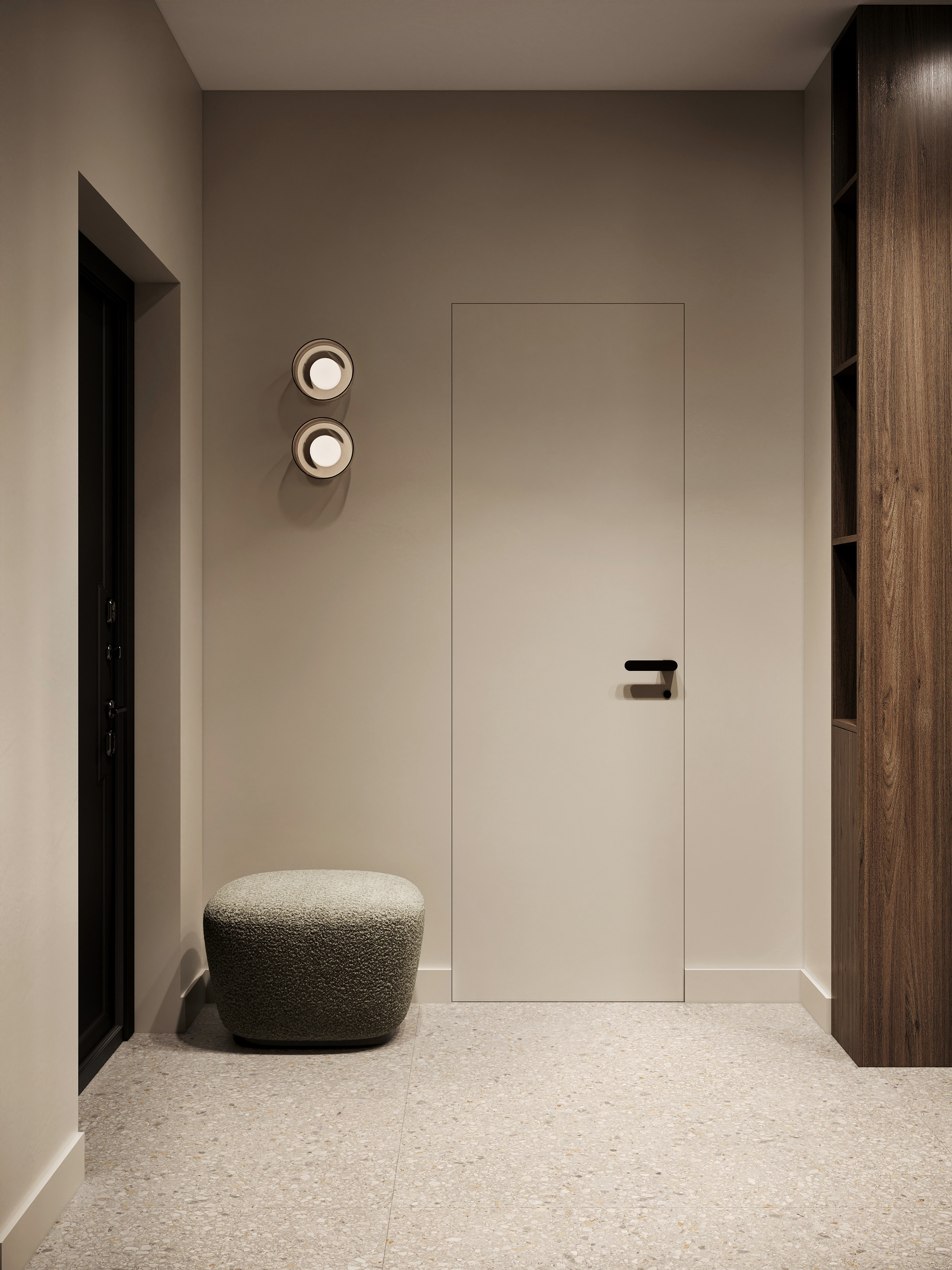 Интерьер однокомнатной квартиры, ЖК Сельма-1