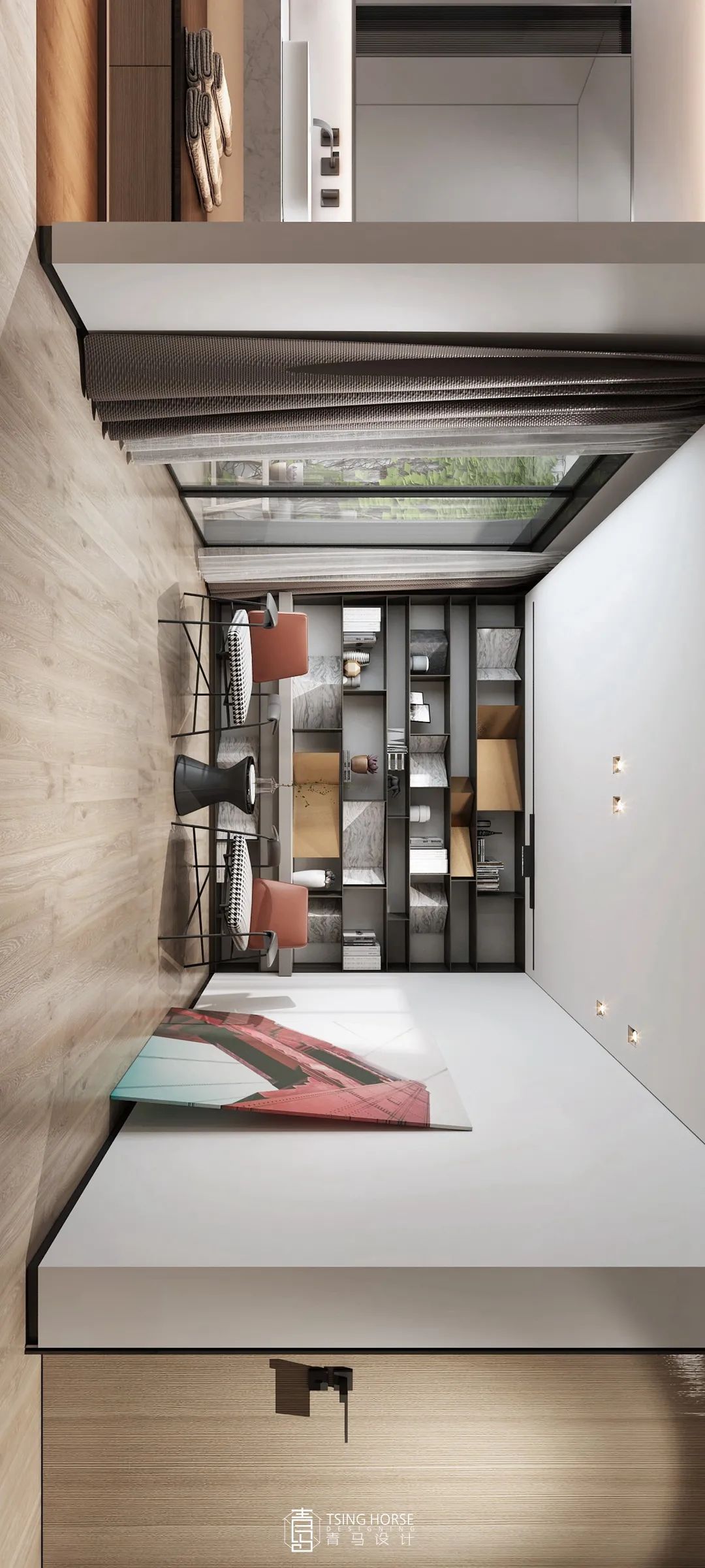 红豆美墅丨青马别墅空间设计-67