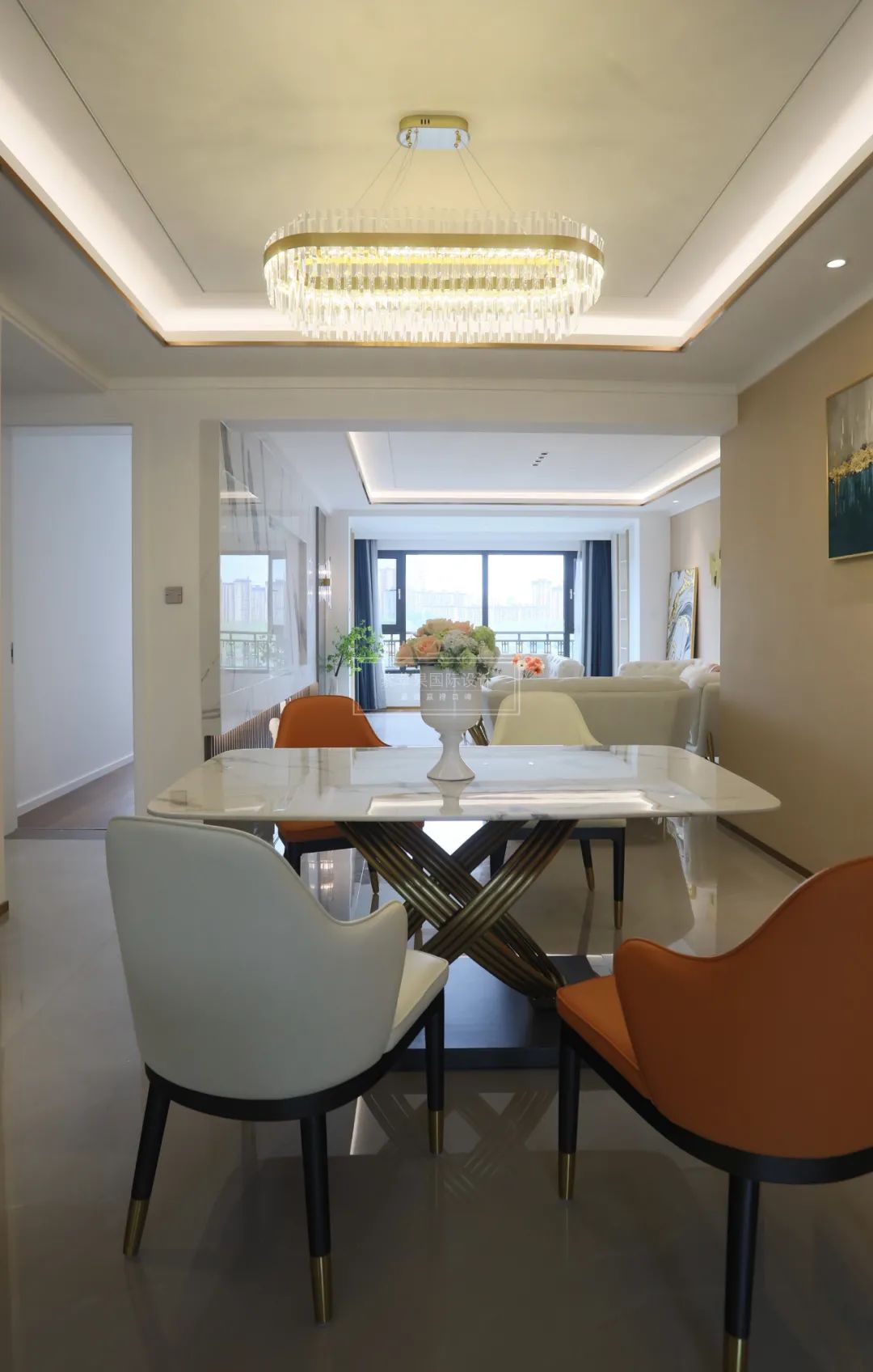 华润中央公园现代轻奢雅居丨紫苹果装饰集团-27