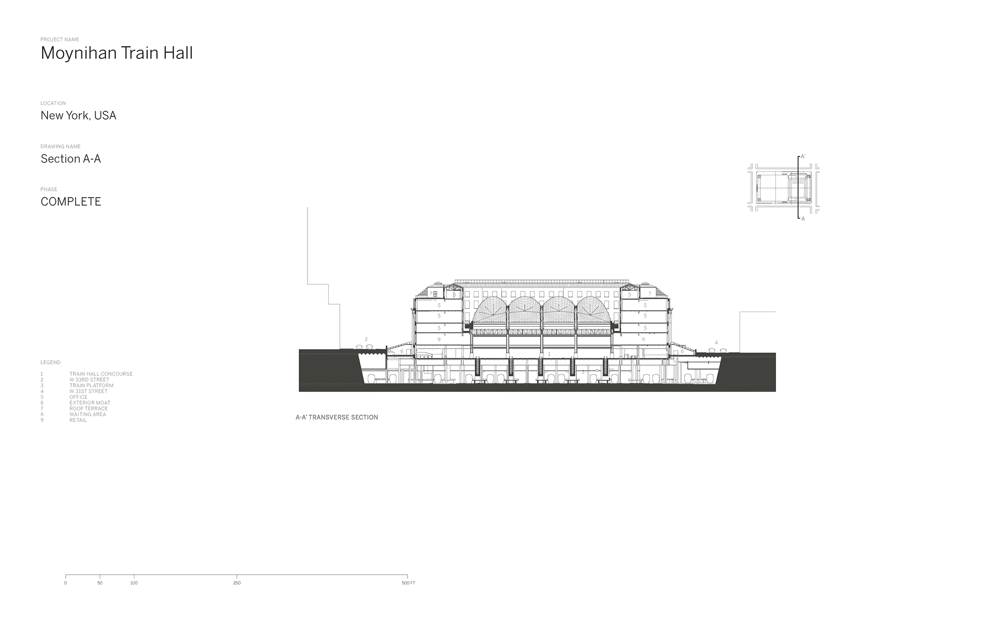 纽约莫伊尼汉火车大厅丨美国曼哈顿丨SOM,Schlaich Bergermann Partner等-35