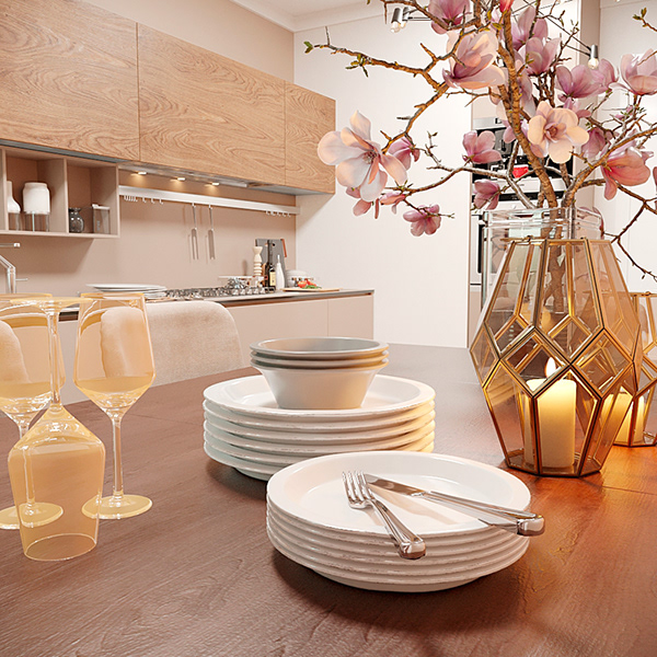 三室公寓室内设计-17