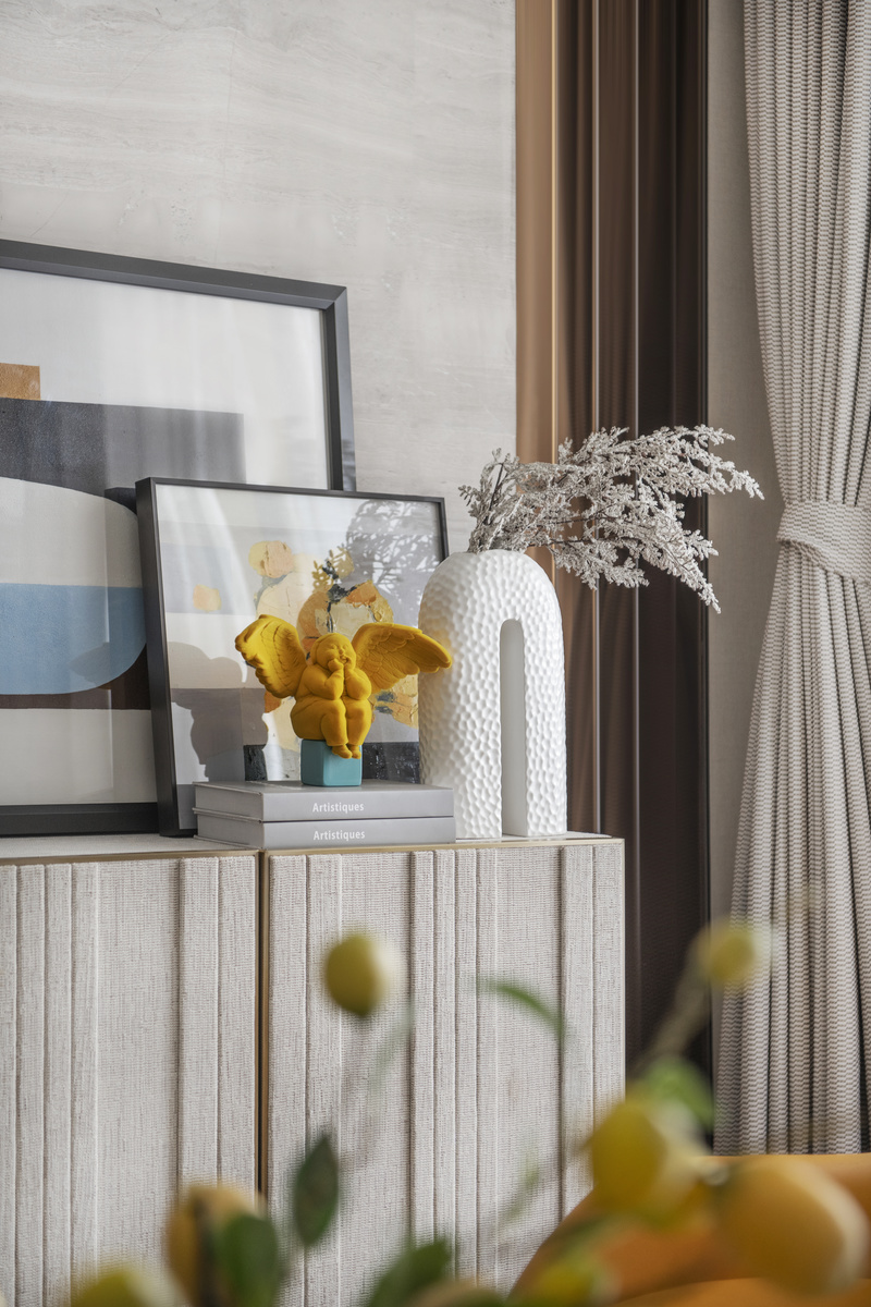 融信郑州奥体世纪89户型样板间——“暮光琥珀”般的家-7