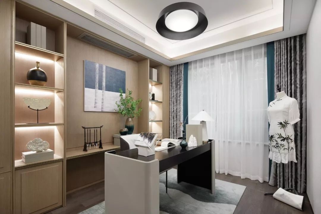 千舍作品 |新中式的美学盛宴 — 雍荣府128洋房-65