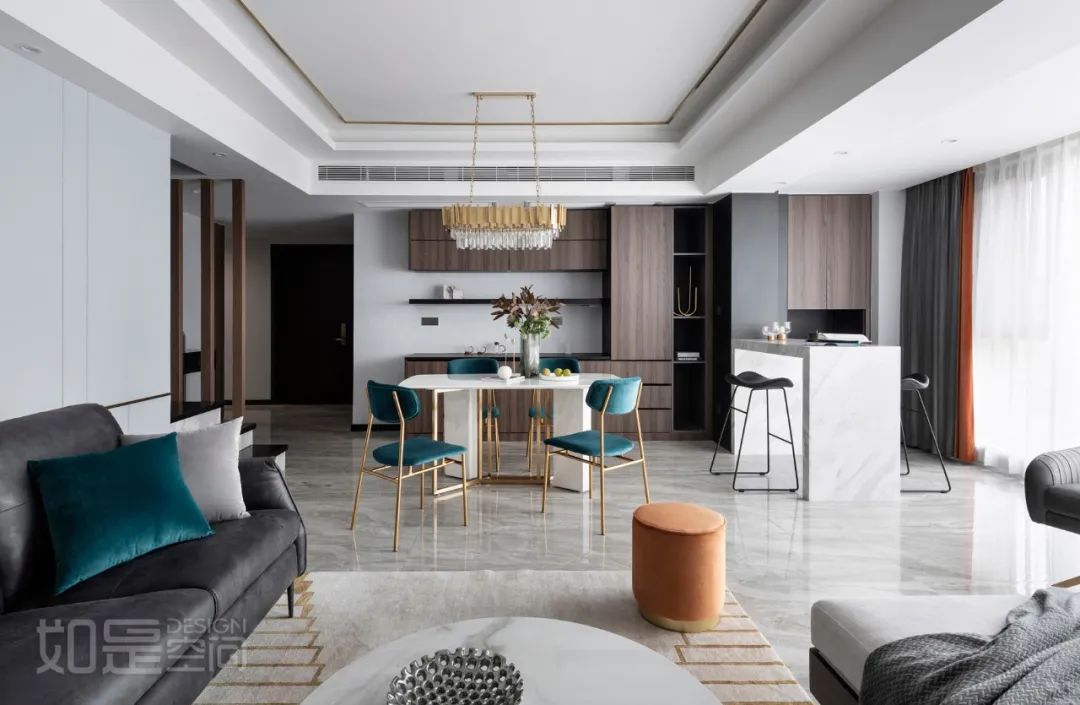 现代轻奢幸福家 | 大气时尚的跃层设计-20