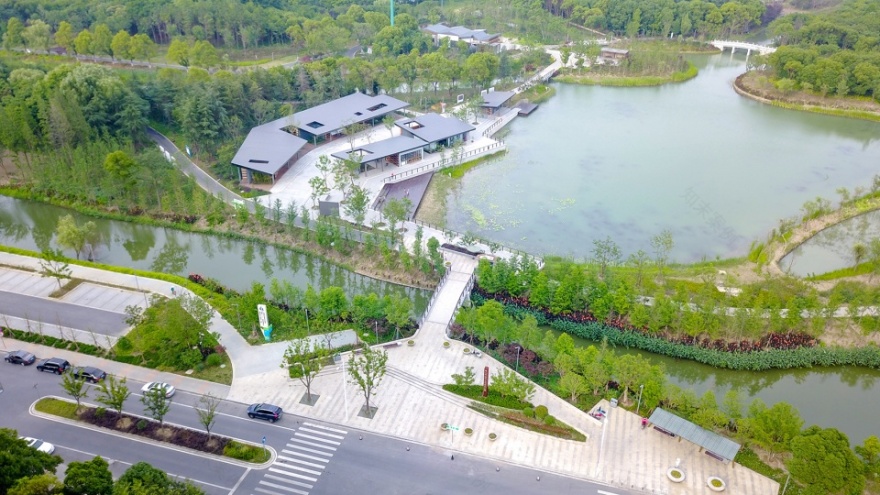 昆山市城市生态森林西入口丨中国鞍山丨PLAT Studio-15