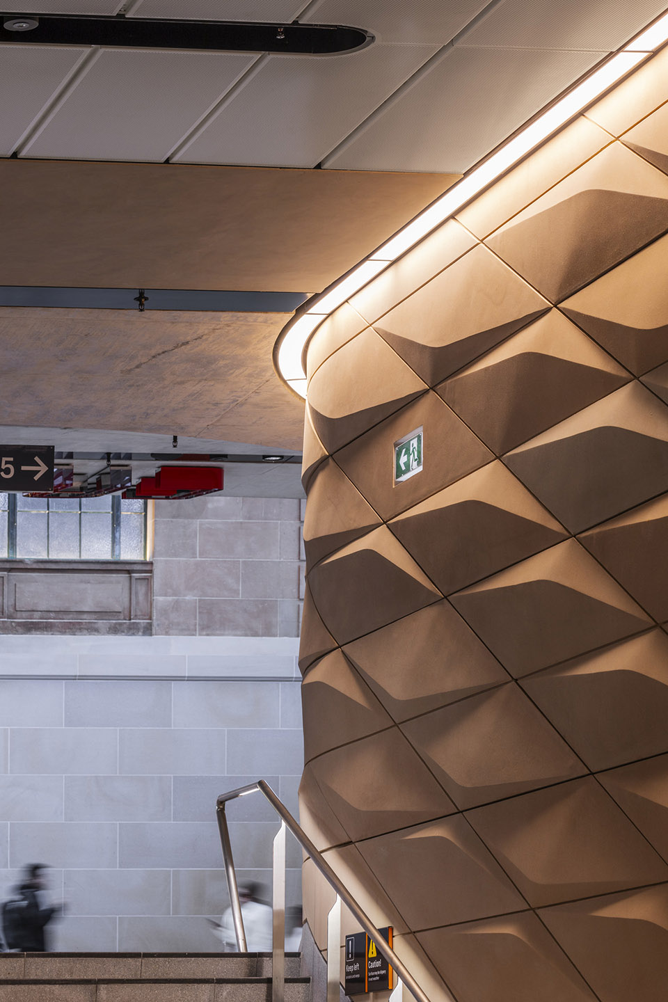 悉尼中央地铁车站丨澳大利亚悉尼丨伍兹贝格-58