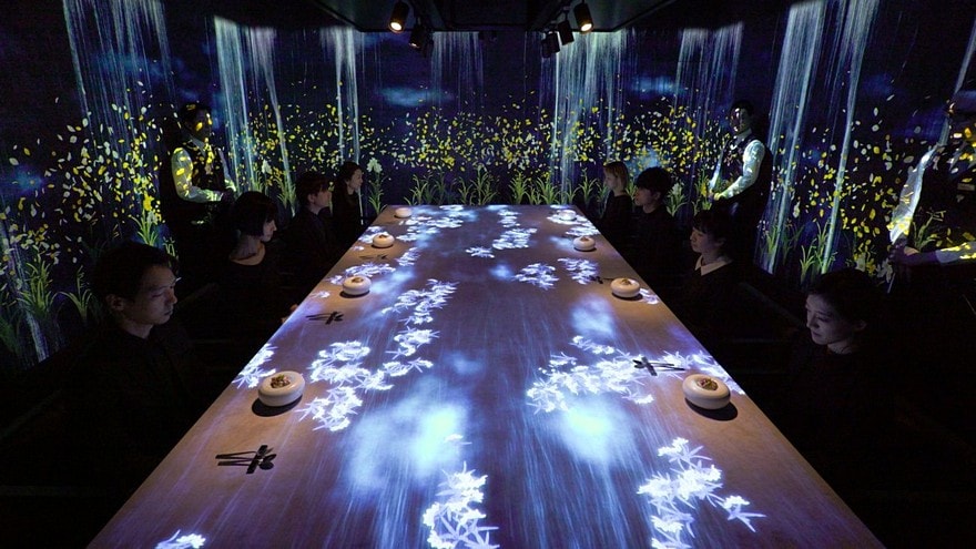 东京银座 teamLab 美食艺术空间-17
