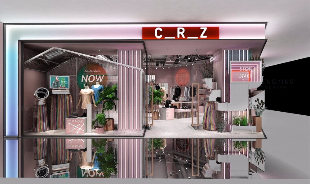 C·R·Z 粉色店铺设计-9