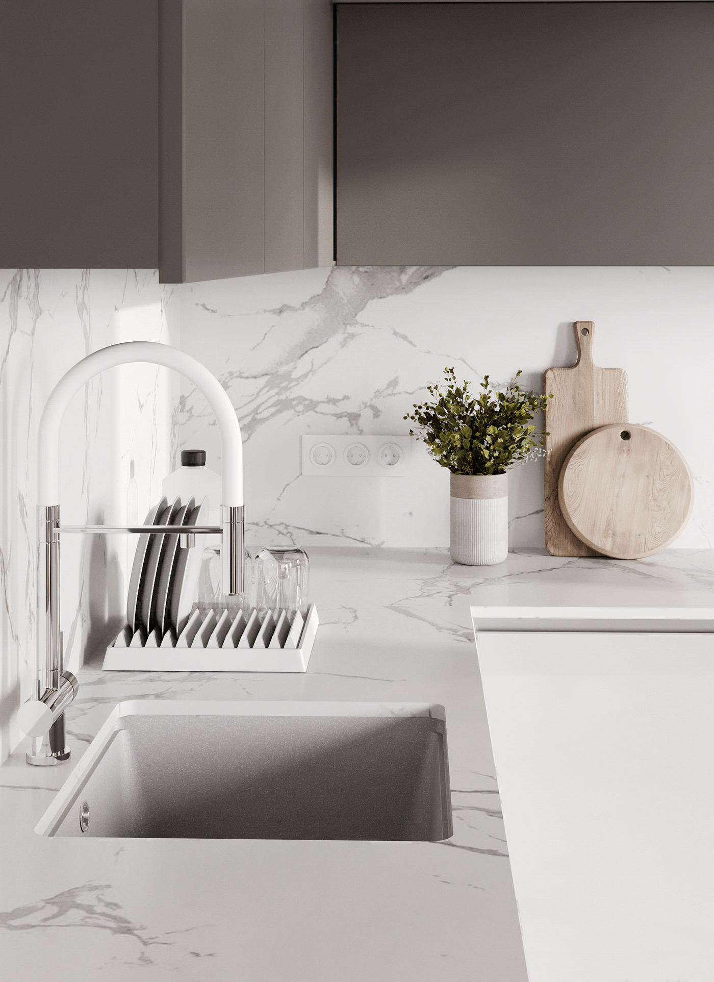 原木与高级灰 享受空间带来的欢畅-16