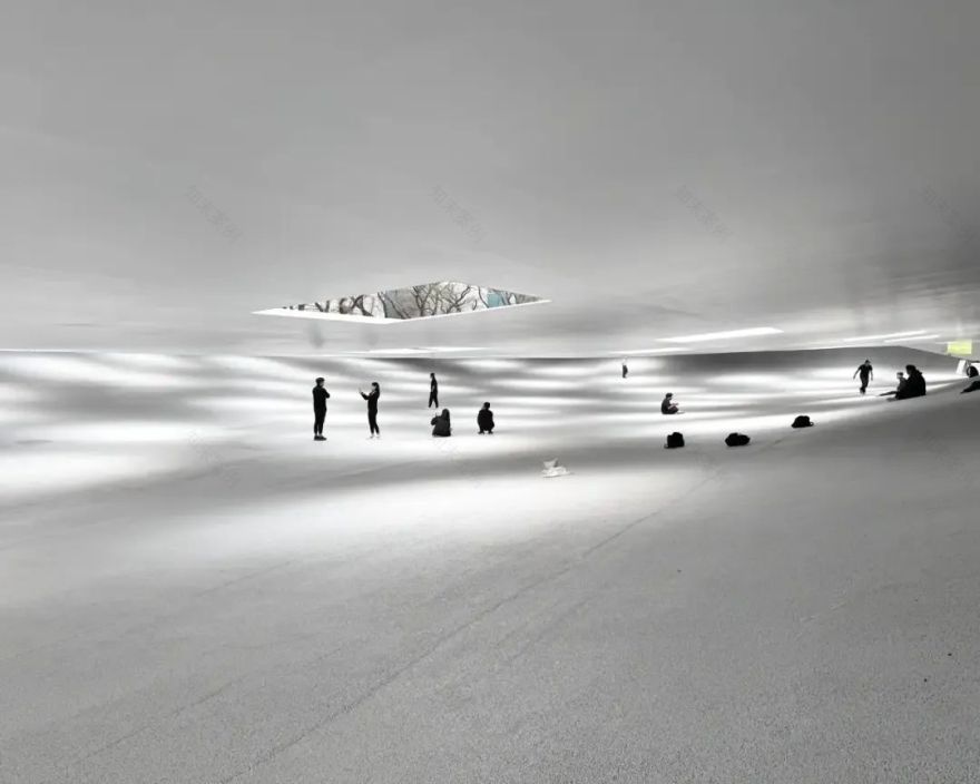 日本“最空白”建筑!无墙无柱无固定用途,59扇天窗让雨水阳光随意进出!网友:躺着发呆都变浪漫了-97