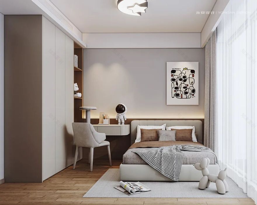 永安新作丨博林君瑞130㎡【典雅轻奢中的空间多重奏】-91