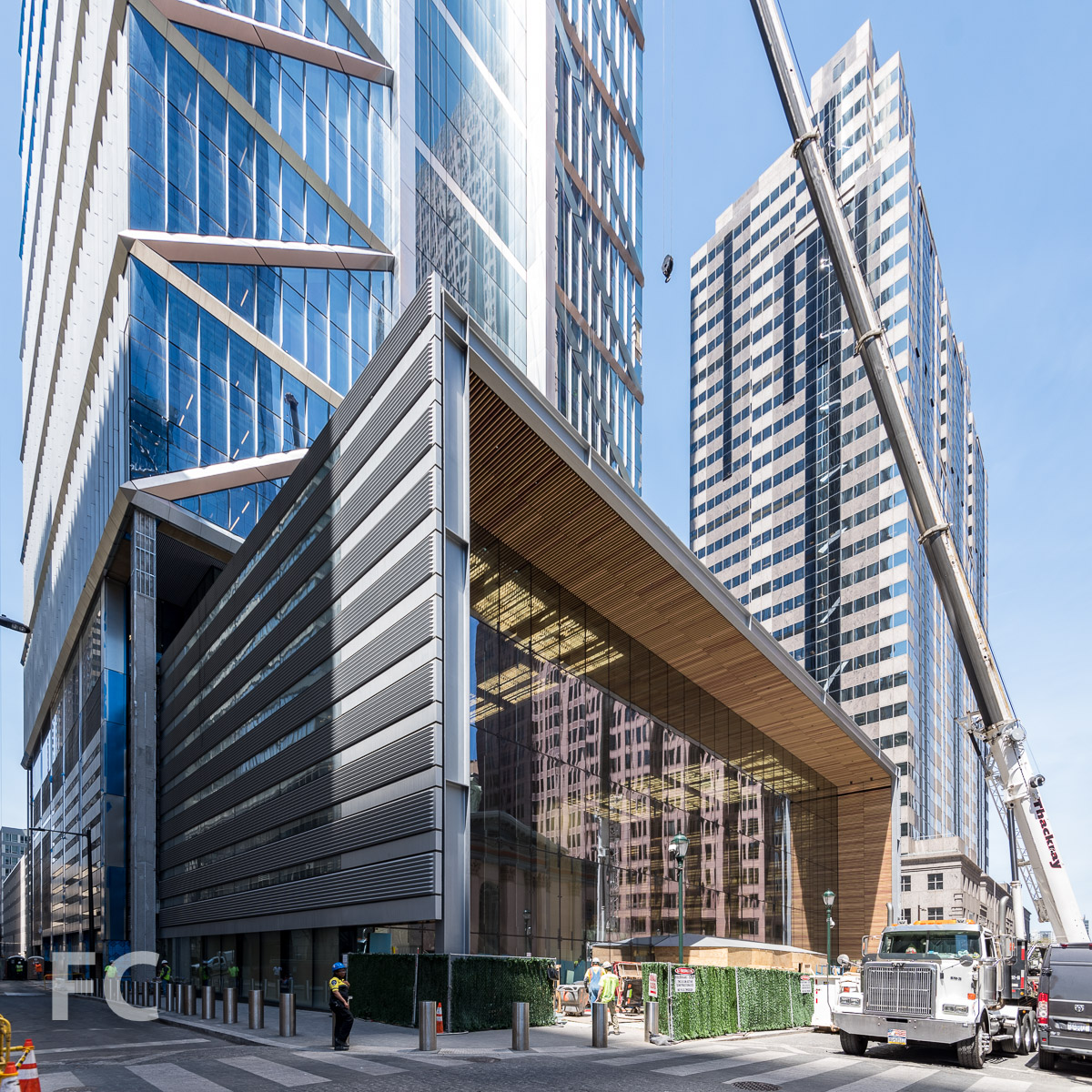 Construction Update: Comcast Innovation and Technology Center — FIELD CONDITION-1