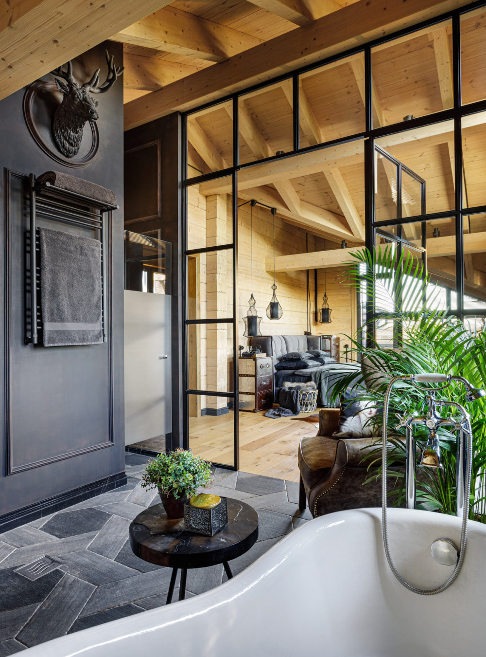 莫斯科河畔的斯堪的纳维亚风情别墅丨俄罗斯莫斯科丨伊琳娜·舍甫琴科（Irina Shevchenko）-29