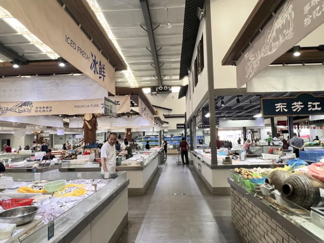 农贸市场设计案例｜老旧钢棚市场的蝶变重生，杭州西兴市集解锁国风古韵之美-149