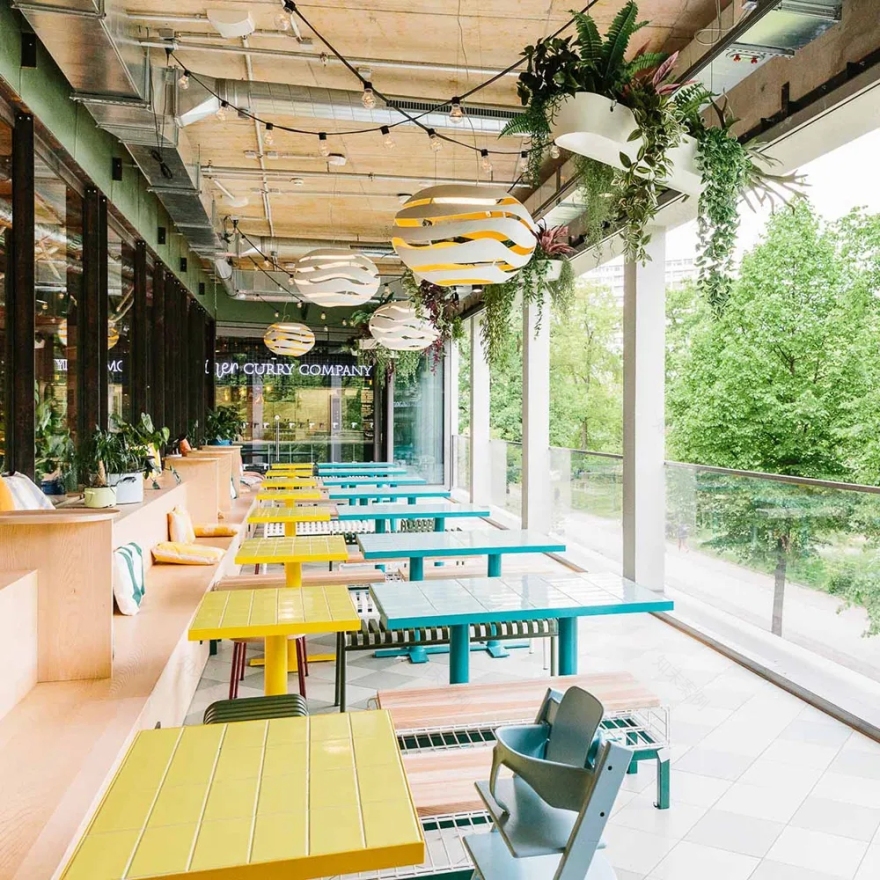 德国KANTINI新型社交型餐饮空间丨德国柏林丨Studio Aisslinger-52