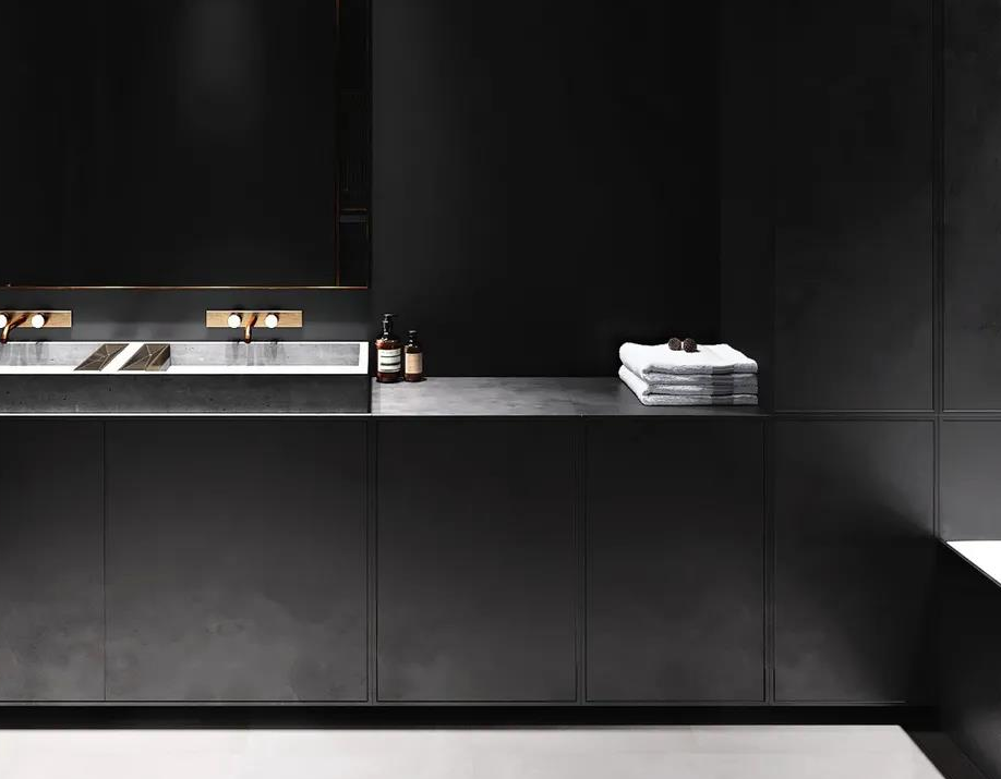 摩登时代大平层,水泥灰与木质元素的自然碰撞-69