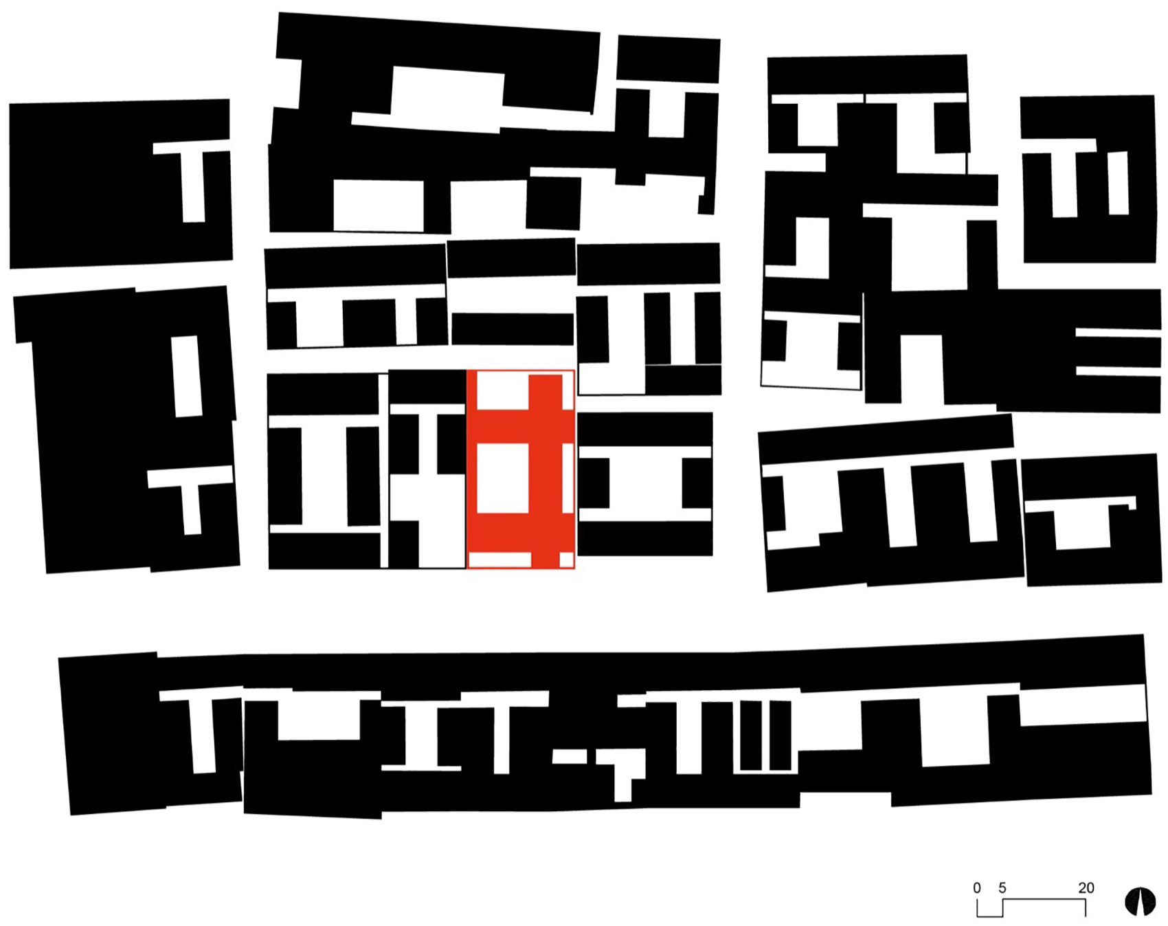 十字交叉之家 – 一朵屋面下的安顿与穿梭丨中国北京丨察社办公室-162