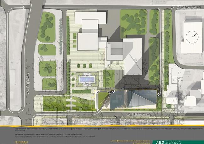 新西伯利亚多功能高层建筑竞赛项目丨俄罗斯新西伯利亚丨B.Levyant等及ABD architects-50