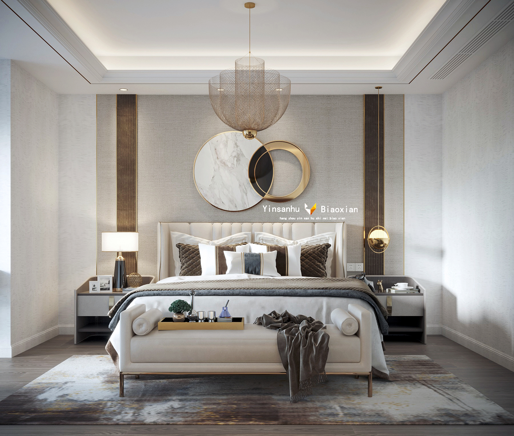 银三狐 · 现代轻奢风空间艺术-5