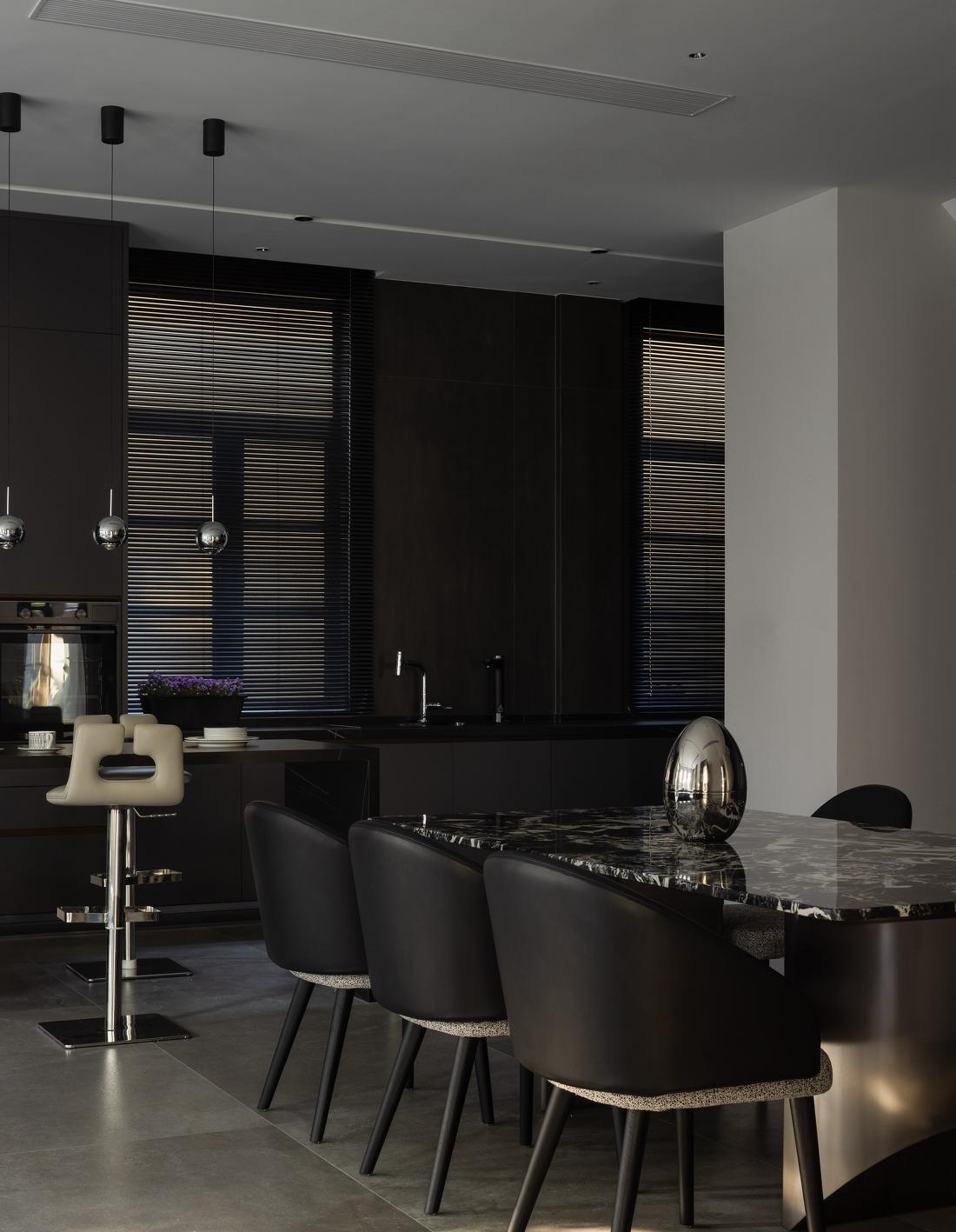 现代轻奢质感别墅设计-33