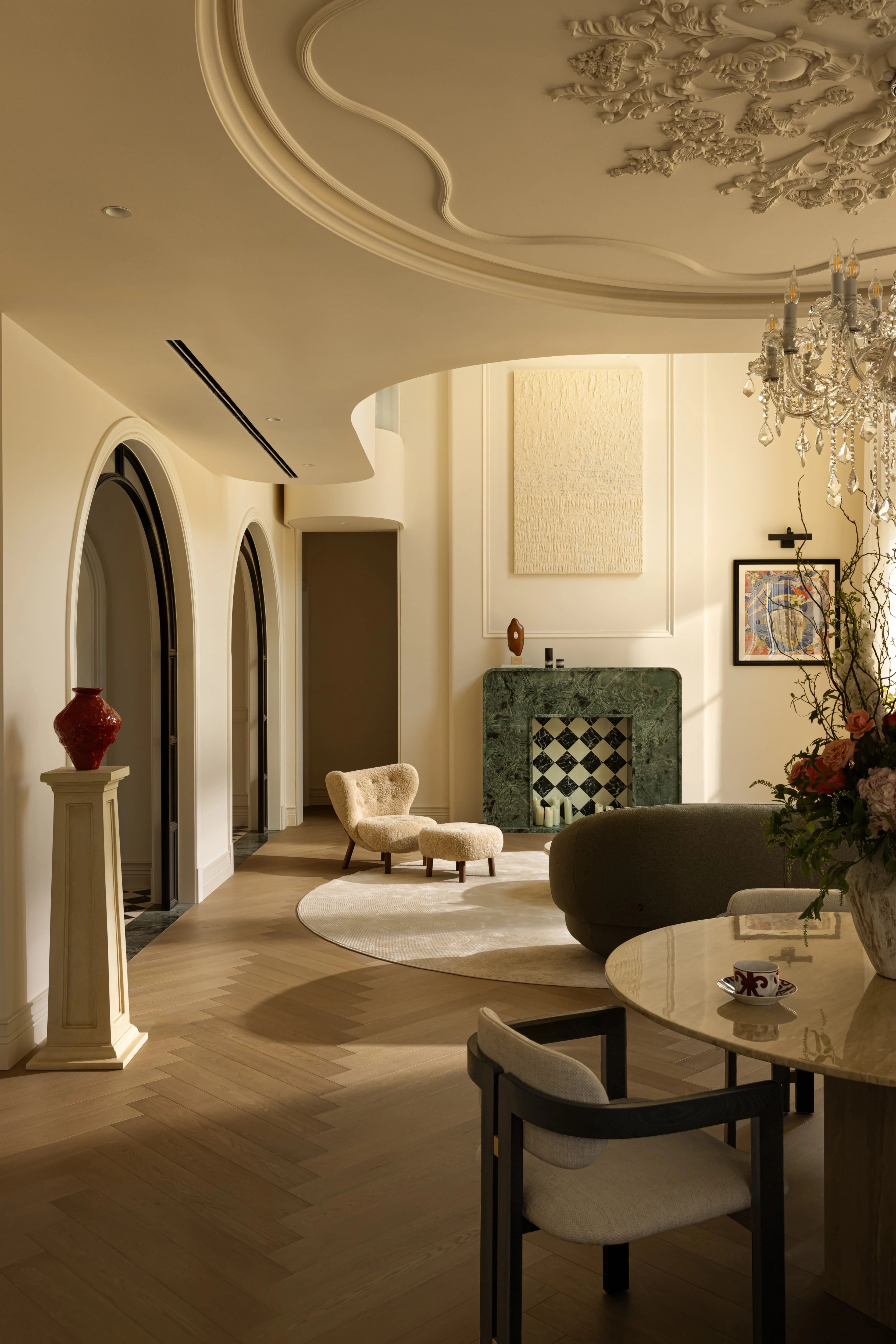 人居紫云庭别墅,天湖花园别墅,午后咖啡馆等多个项目丨中国成都丨成都青艺设计工作室-34