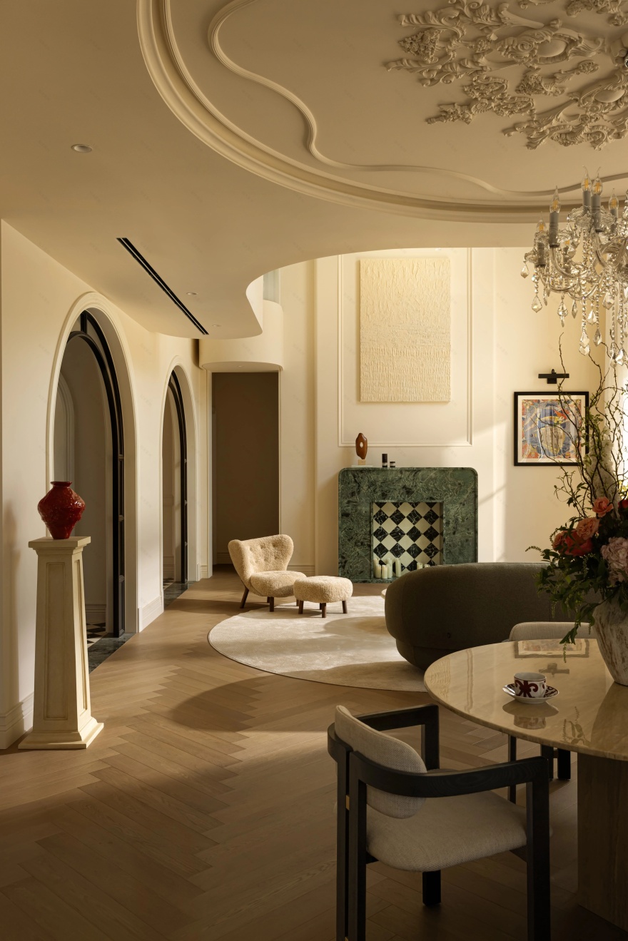 人居紫云庭别墅,天湖花园别墅,午后咖啡馆等多个项目丨中国成都丨成都青艺设计工作室-34