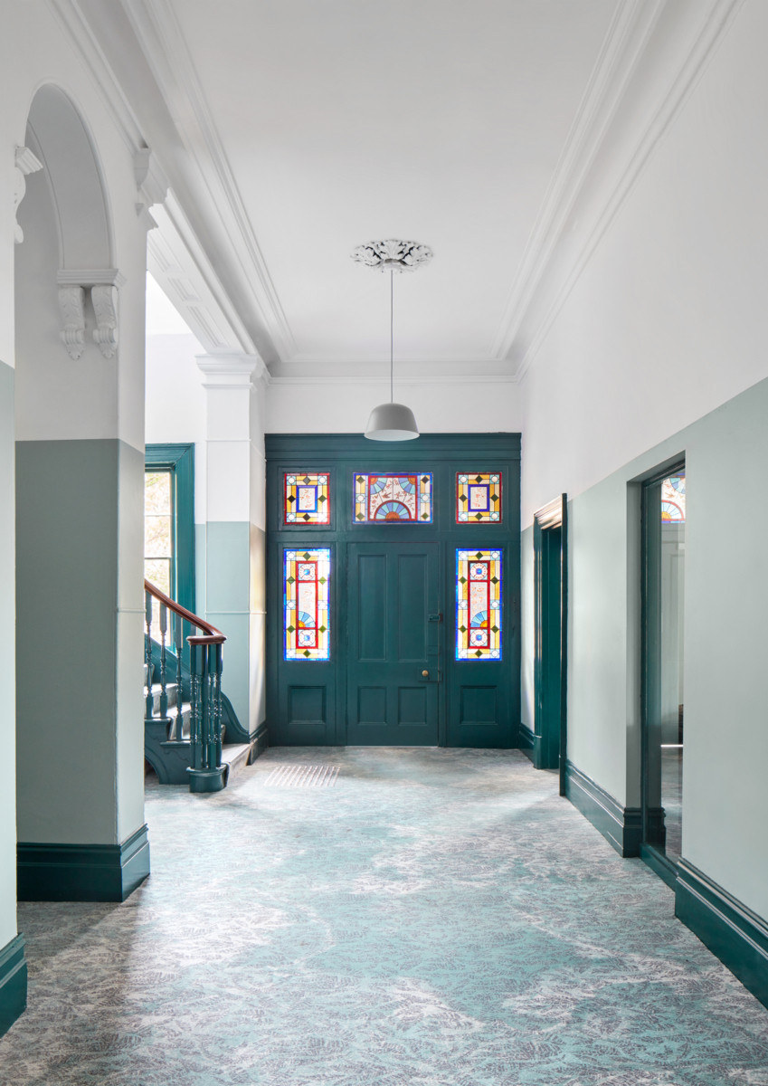 澳大利亚百年老校翻新,绿色调打造自然教室-13