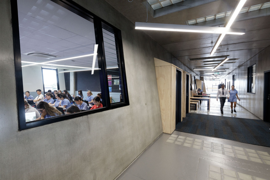 墨尔本 McKinnon 高中多功能学习中心丨澳大利亚墨尔本丨H2o Architects-13