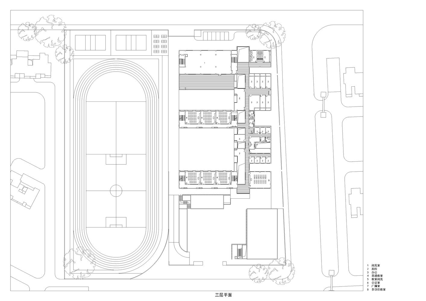 南京大山地小学 · 嵌入山坡的立体公共空间-47