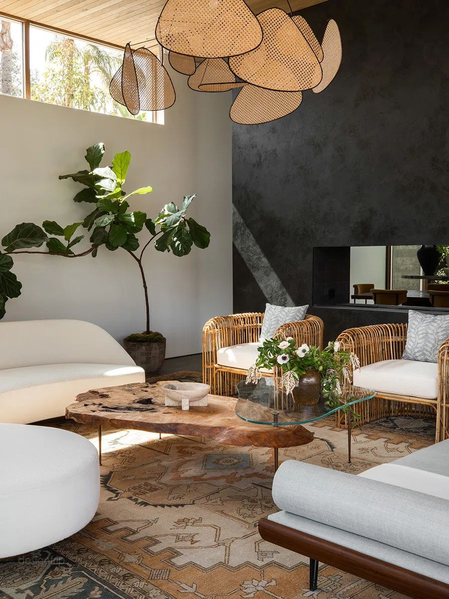 野生动物路住宅设计丨美国丨Martha Mulholland 室内设计工作室-9