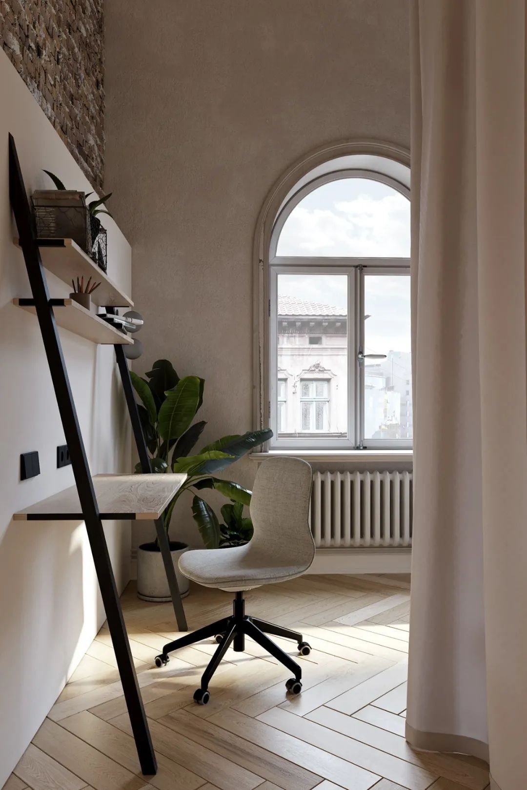 川谷堂 87㎡复古现代公寓丨Vasyuk Vladimi,Kate Raspopina-34