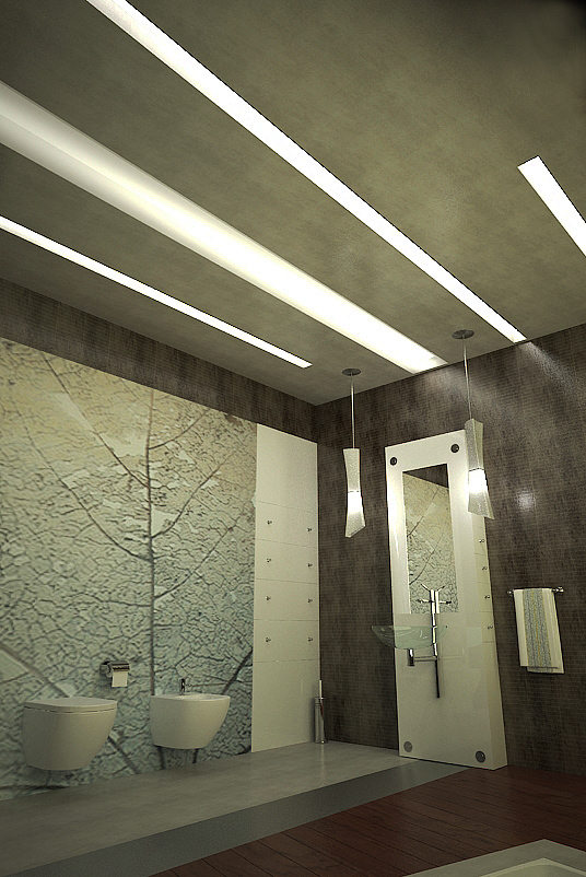 诺沃里茨基公路别墅极简主义设计项目-10