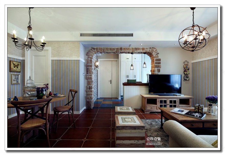 美式乡村风格住宅设计-7