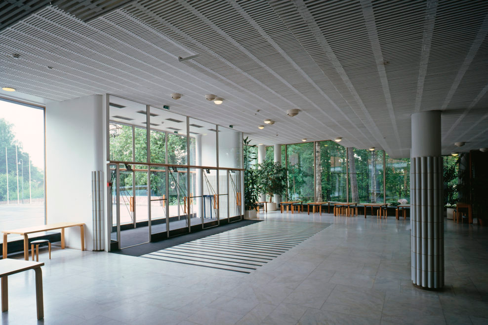 于韦斯屈莱大学建筑群丨芬兰丨阿尔瓦·阿尔托-33