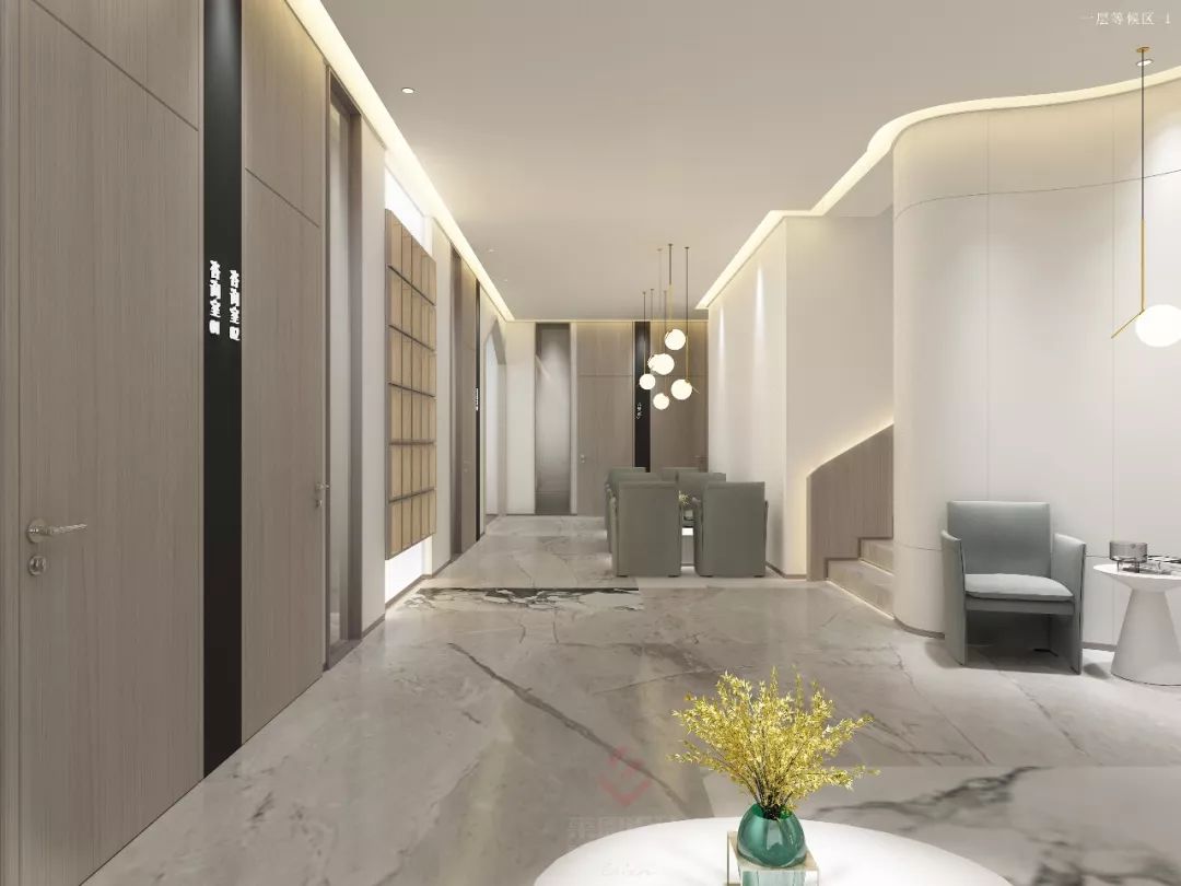 上海康贝佳口腔 | 现代简约风格的时尚温馨空间-27