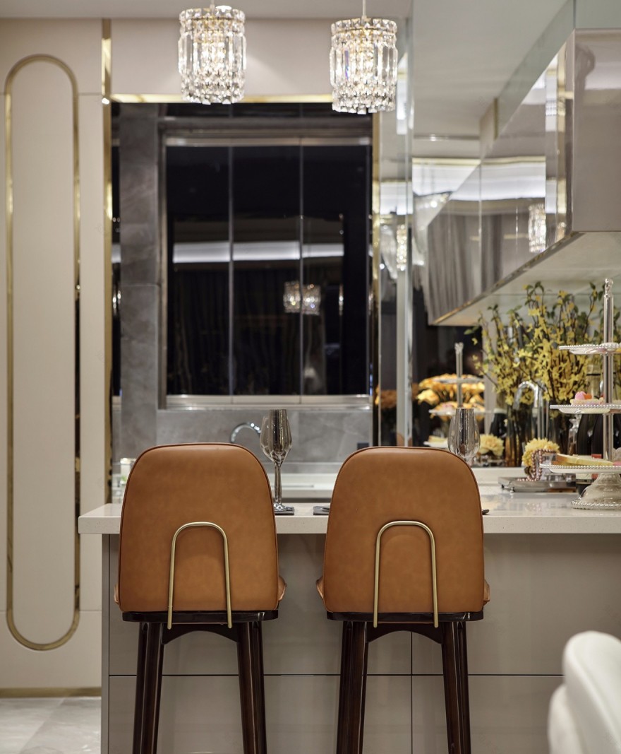 浮光跃金 遇见年华——142㎡重庆协信·天骄公园 品辰设计-10