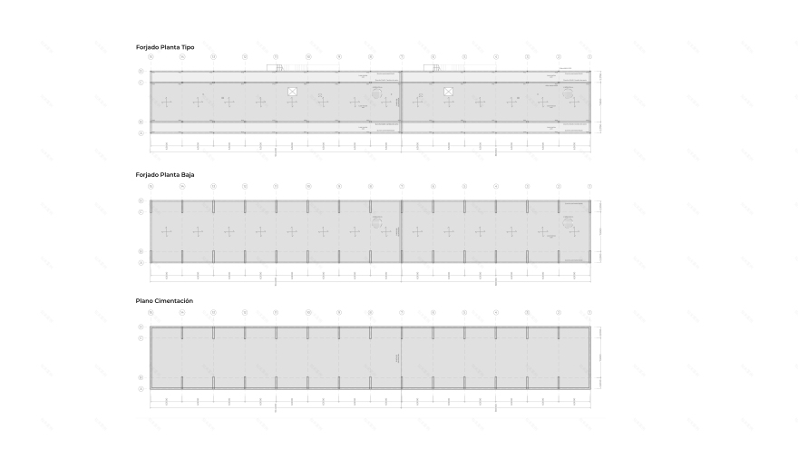 VIVIENDAS PORT SAPLAYA · 住宅集体建筑结构分析-6