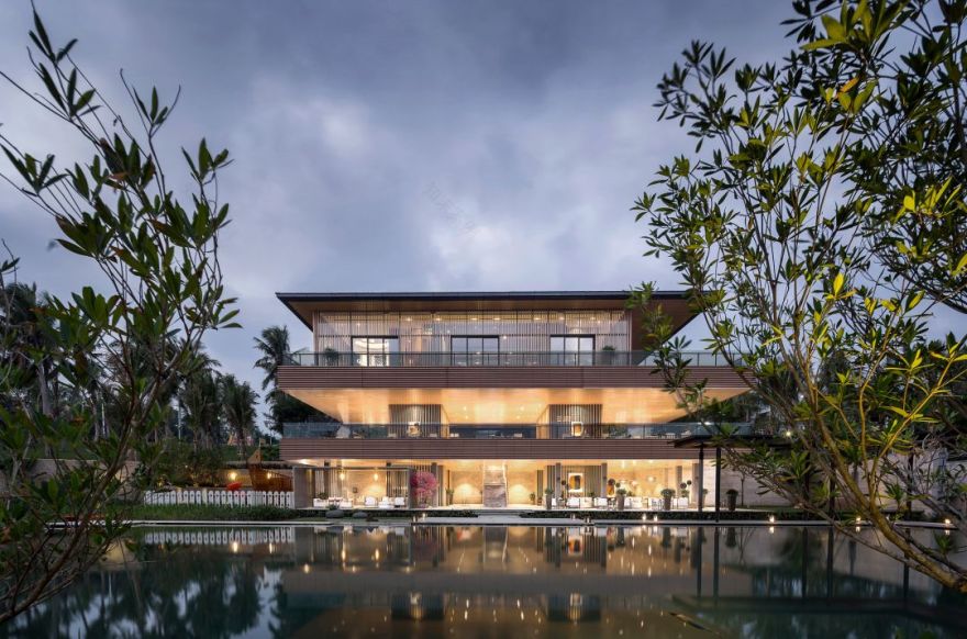 海南文昌鲁能·山海天生活馆&茶室 | 现代与传统的碰撞与交融-3