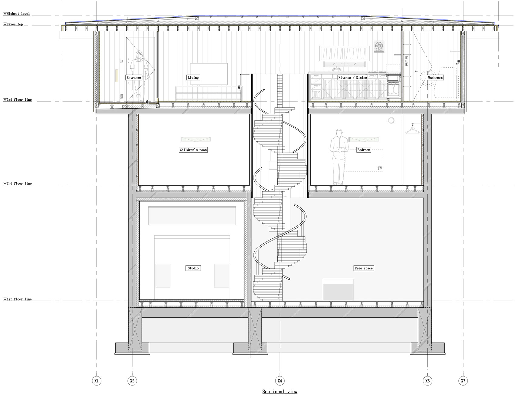 竹山住宅，日本  / Tomoaki Uno Architects-38