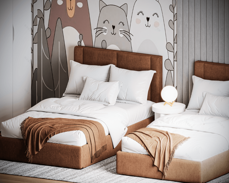 女孩卧室丨埃及丨Basic studio Desgins-11